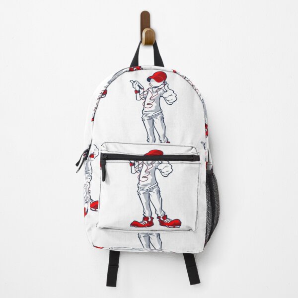 Item preview, A cool guy in streetwear, headphones, sneakers and a red cap designed and sold by fifou96.