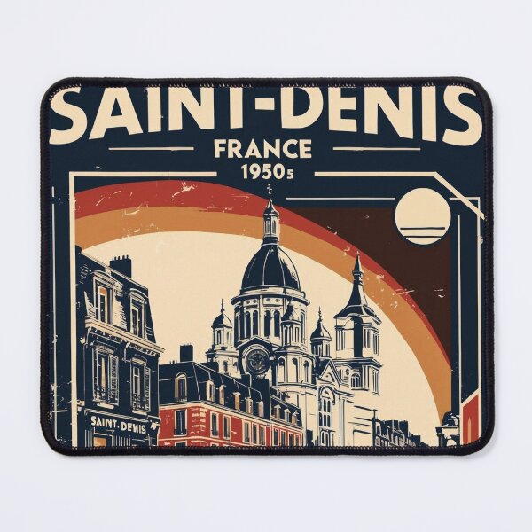 Item preview, Saint Denis France 1950s Vintage Travel Tourism designed and sold by TravelersGems.