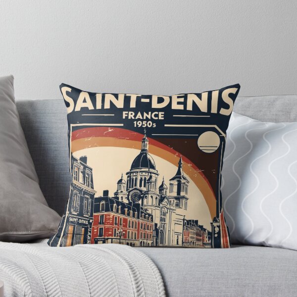 Item preview, Saint Denis France 1950s Vintage Travel Tourism designed and sold by TravelersGems.