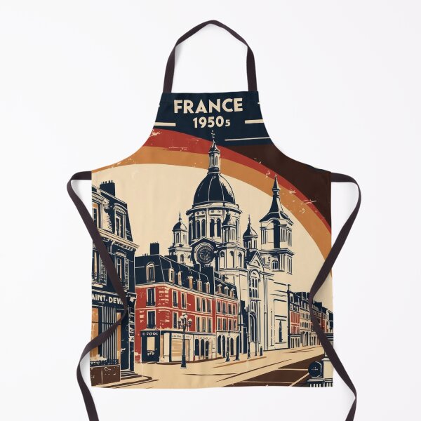 Item preview, Saint Denis France 1950s Vintage Travel Tourism designed and sold by TravelersGems.