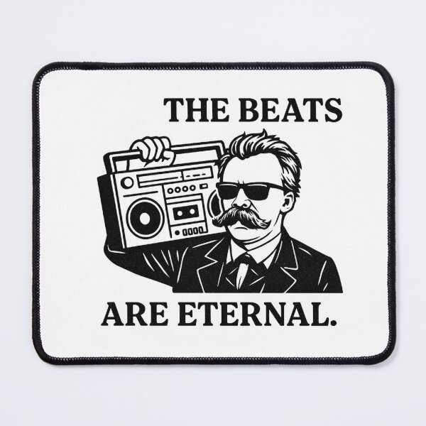 Item preview, Nietzsche with a swag designed and sold by PHILOSOPHY-SWAG.