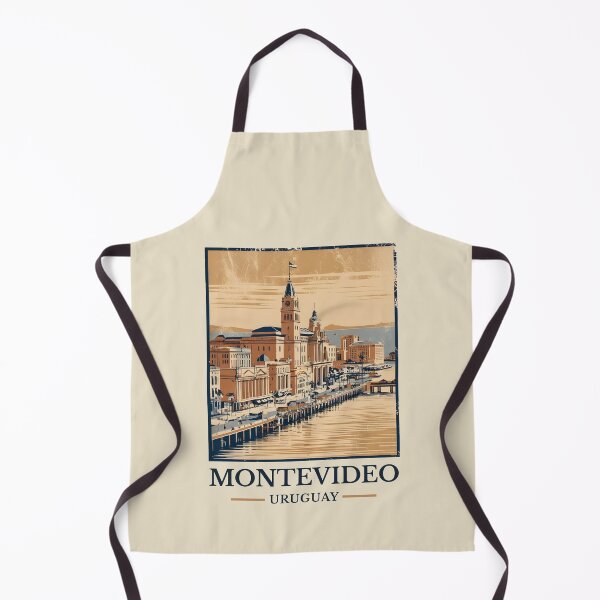Item preview, A Vintage Travel Illustration of Montevideo - Uruguay designed and sold by GoodOldVintage.