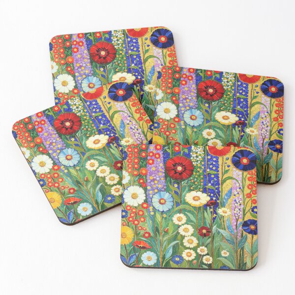 Item preview, Gustav Klimt Flower Garden designed and sold by maniacfitness.