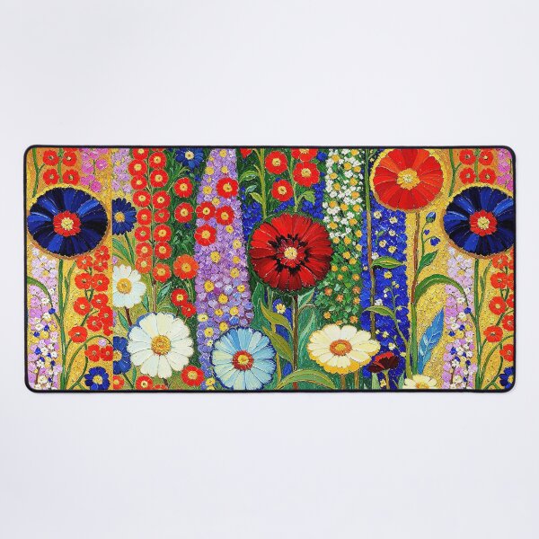 Item preview, Gustav Klimt Flower Garden designed and sold by maniacfitness.