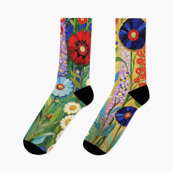 Item preview, Gustav Klimt Flower Garden designed and sold by maniacfitness.