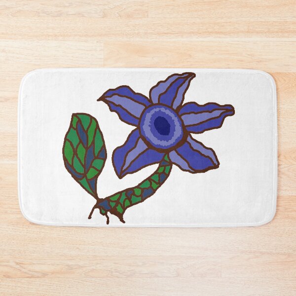 Item preview, Blue mosaic flower designed and sold by AfricaDandelion.