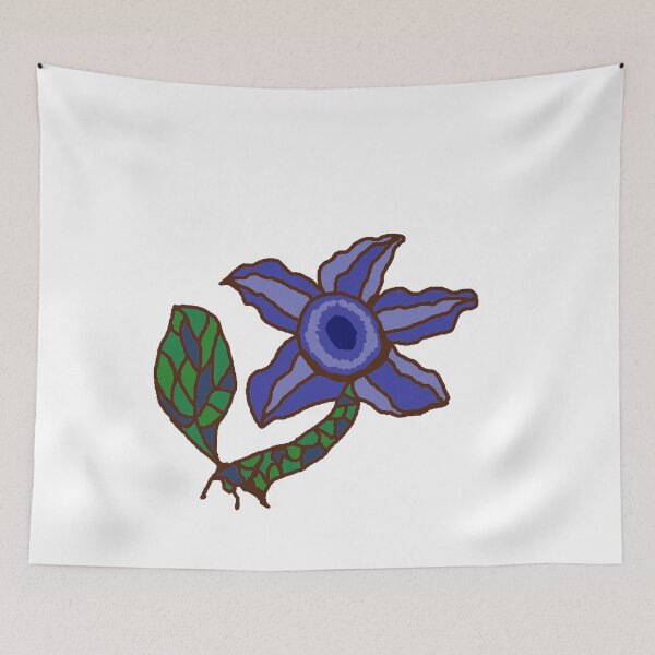 Item preview, Blue mosaic flower designed and sold by AfricaDandelion.
