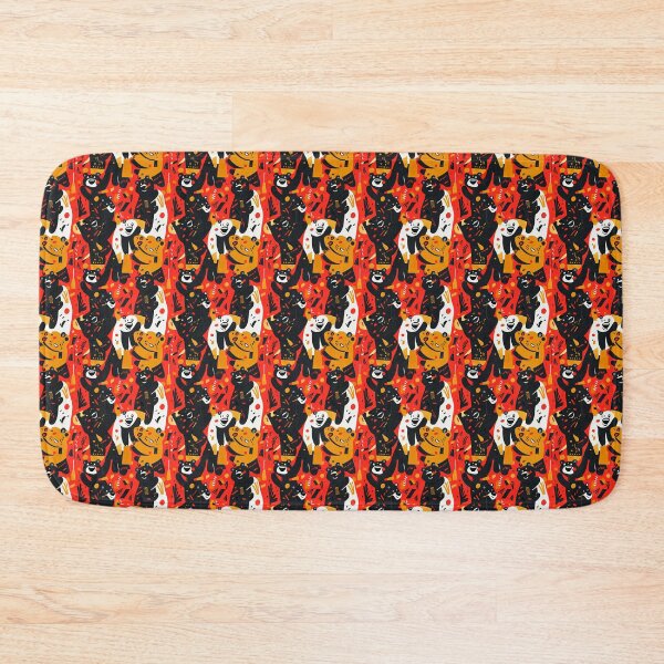 Item preview, Brightly Colored Bear Group Modern Design designed and sold by MidArtForge.