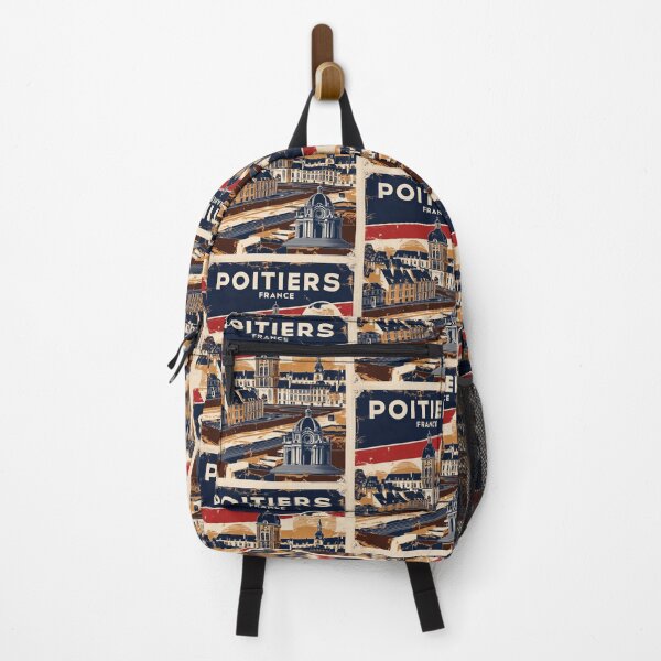 Item preview, Poitiers France 1950s Vintage Travel Tourism designed and sold by TravelersGems.