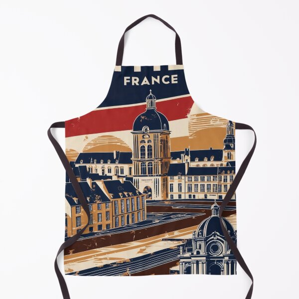 Item preview, Poitiers France 1950s Vintage Travel Tourism designed and sold by TravelersGems.