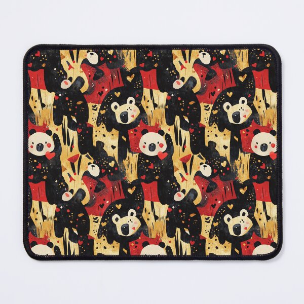 Item preview, Brightly Colored Bear Group Modern Design designed and sold by MidArtForge.