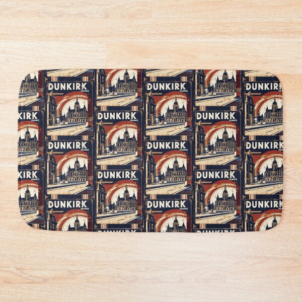 Item preview, Dunkirk France 1950s Vintage Travel Tourism designed and sold by TravelersGems.