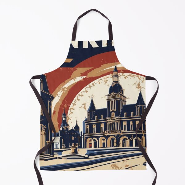 Item preview, Dunkirk France 1950s Vintage Travel Tourism designed and sold by TravelersGems.