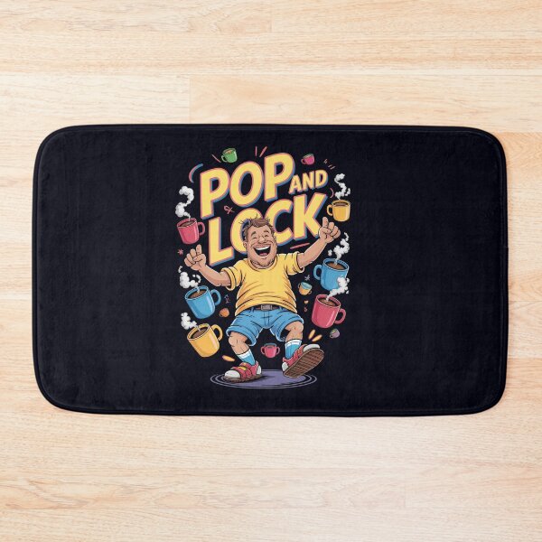 Item preview, Pop and Lock Coffee Dance Dad Humor designed and sold by Taans-Creation.