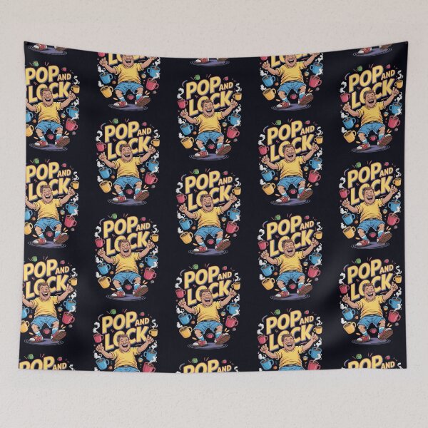 Item preview, Pop and Lock Coffee Dance Dad Humor designed and sold by Taans-Creation.