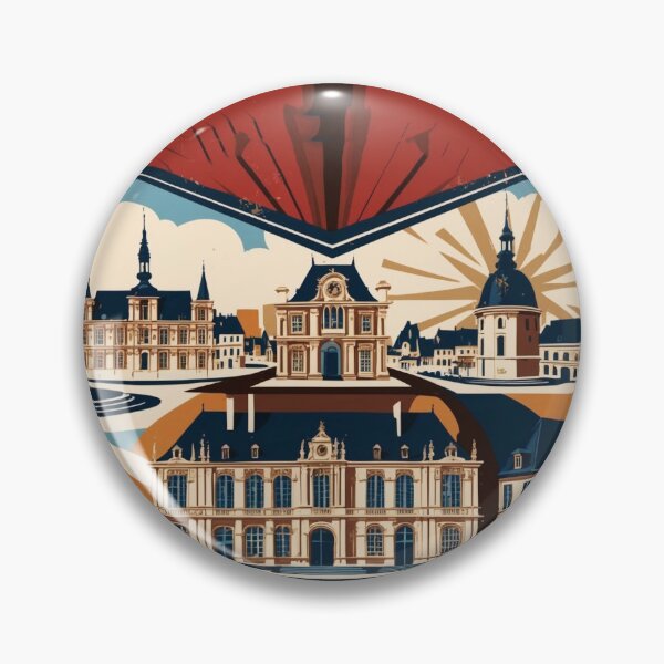 Item preview, Poitiers France 1950s Vintage Travel Tourism designed and sold by TravelersGems.