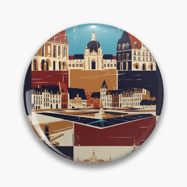 Item preview, Argenteuil France 1950s Vintage Travel Tourism designed and sold by TravelersGems.