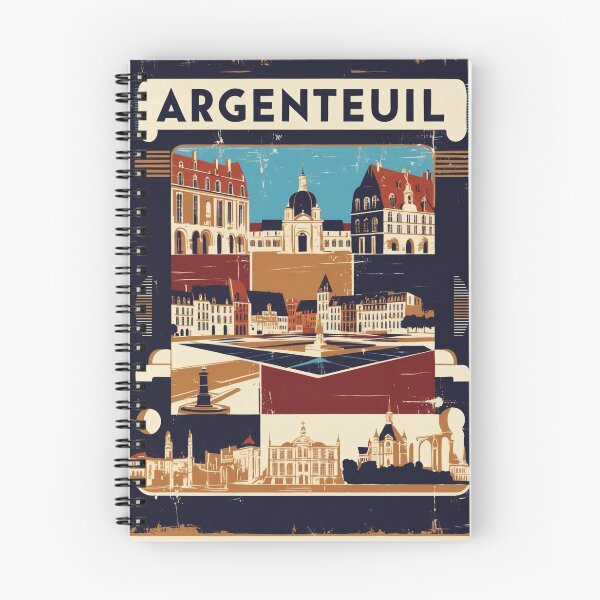 Item preview, Argenteuil France 1950s Vintage Travel Tourism designed and sold by TravelersGems.