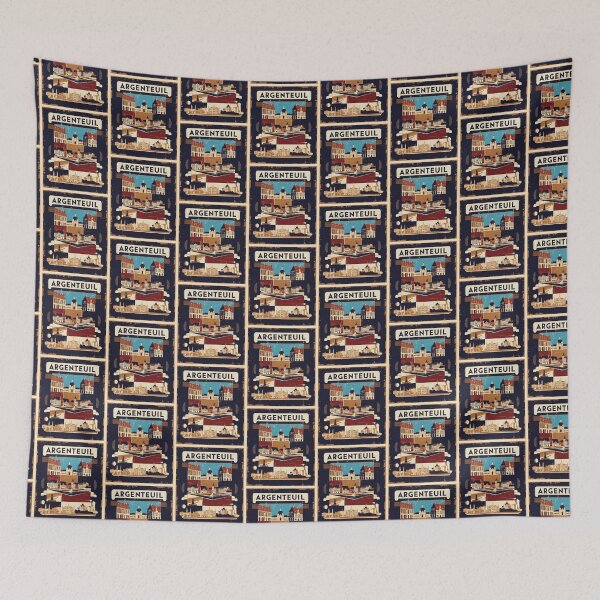 Item preview, Argenteuil France 1950s Vintage Travel Tourism designed and sold by TravelersGems.