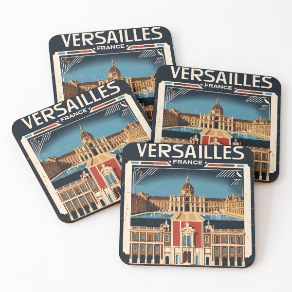 Item preview, Versailles France 1950s Vintage Travel Tourism designed and sold by TravelersGems.