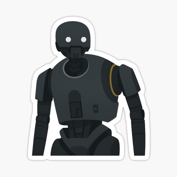 Item preview, K-2SO Sticker designed and sold by kraj011.