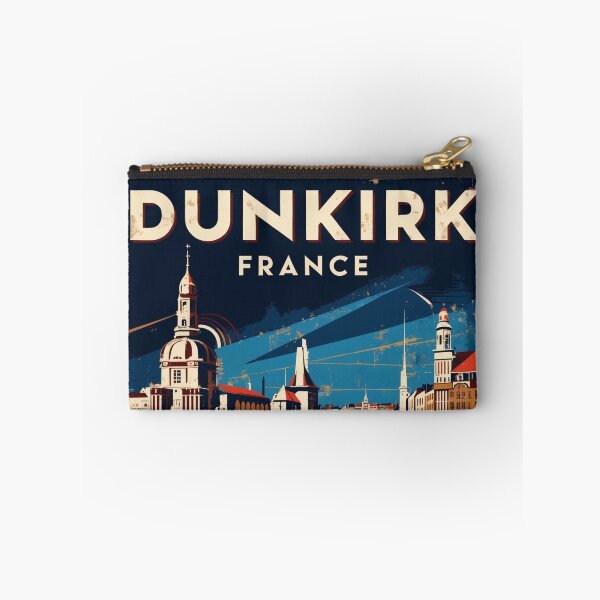 Item preview, Dunkirk France 1950s Vintage Travel Tourism designed and sold by TravelersGems.