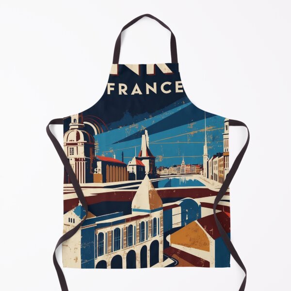 Item preview, Dunkirk France 1950s Vintage Travel Tourism designed and sold by TravelersGems.