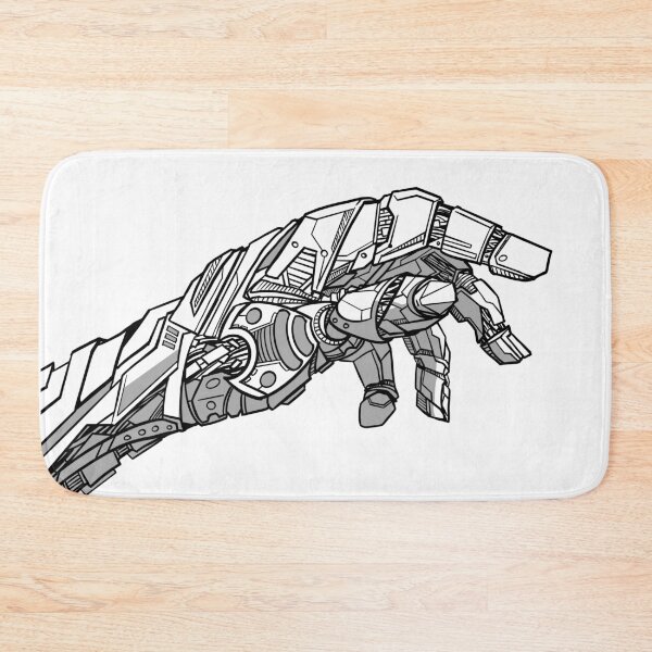 Item preview, A robot or android hand human or machine drawing in black and white designed and sold by fifou96.