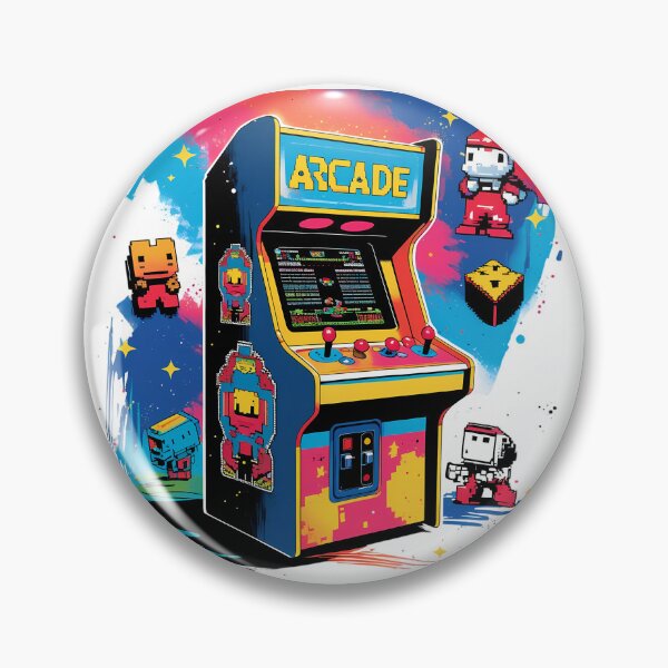 Item preview, Retro Arcade Machine Art designed and sold by Printiko.