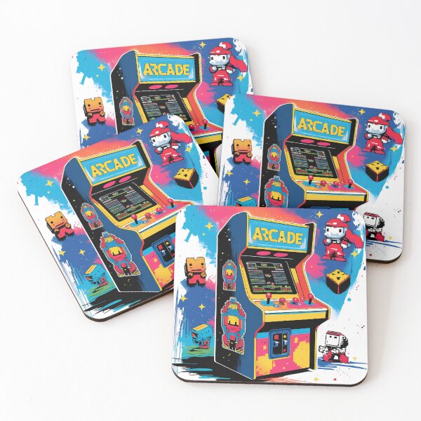 Item preview, Retro Arcade Machine Art designed and sold by Printiko.