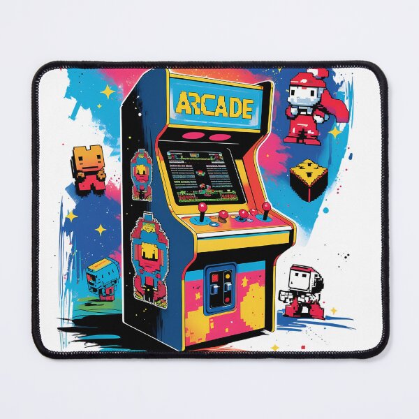 Item preview, Retro Arcade Machine Art designed and sold by Printiko.