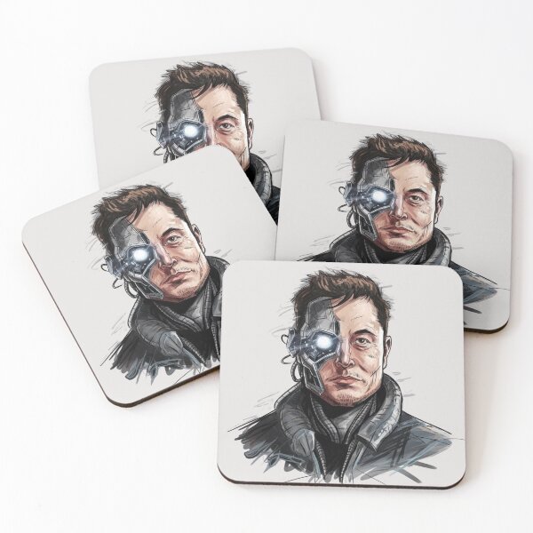 Item preview, Elon Musk as a Robot designed and sold by 123ks.