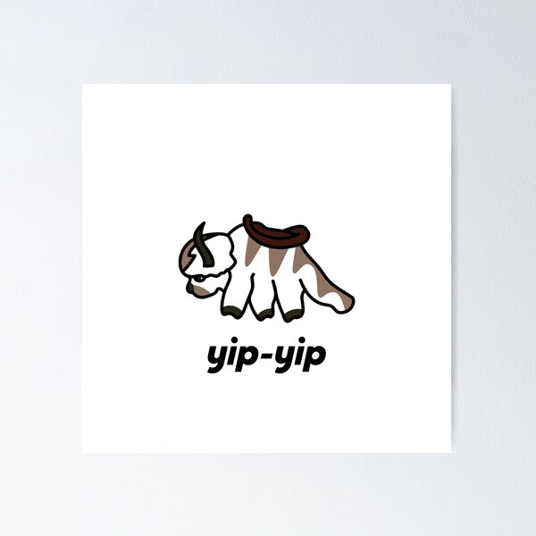Item preview, Appa, Yip-Yip - Avatar the last Airbender designed and sold by Louislk.