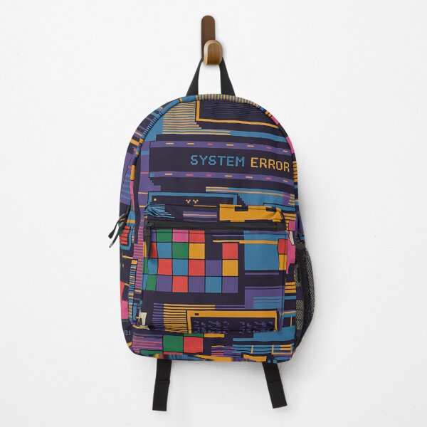 Item preview, System Error Glitch – Retro Pixel Art with 80s and 90s Tech Vibes designed and sold by pnidesign.