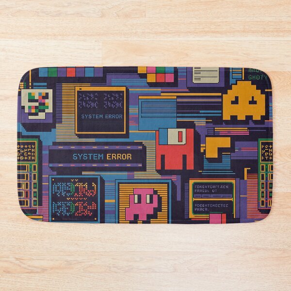 Item preview, System Error Glitch – Retro Pixel Art with 80s and 90s Tech Vibes designed and sold by pnidesign.