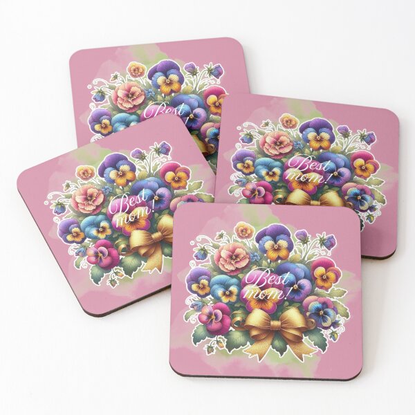 Item preview, Happy Mother’s Day! Thank you mom! Best mom! Cute greetings. Spring flowers. Special day.  designed and sold by Sugar Wisdom .