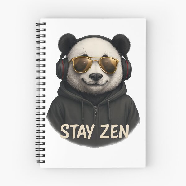 Item preview, Urban Panda Stay Zen Cool Streetwear Vibe designed and sold by WolfPixelRo.