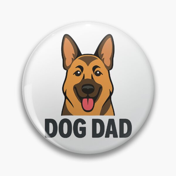 Item preview, Dog Dad – German Shepherd Edition | Loyal Companion Design designed and sold by Sandy's Cheeky Studio.