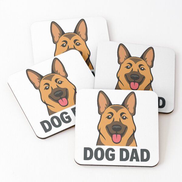 Item preview, Dog Dad – German Shepherd Edition | Loyal Companion Design designed and sold by Sandy's Cheeky Studio.