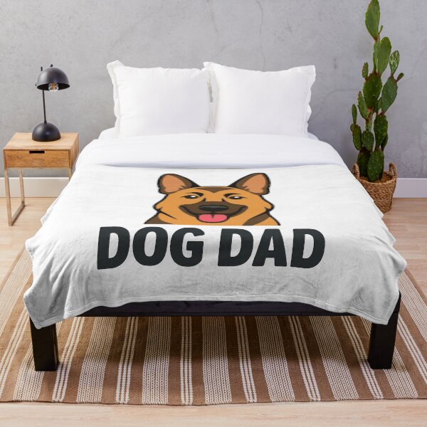 Artikelvorschau, Hundepapa – Deutscher Schäferhund Edition | Treuer Begleiter Design entworfen und verkauft von Sandy's Cheeky Studio.