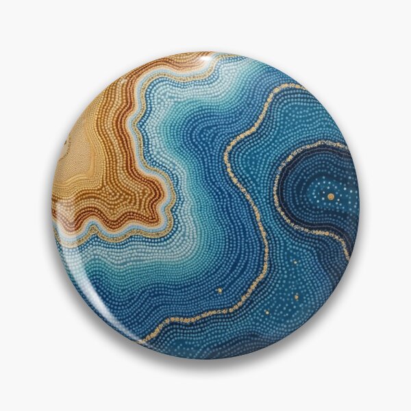 Item preview, Aboriginal Inspired Dot Art - Oceanic Cartography designed and sold by GrinGalore.