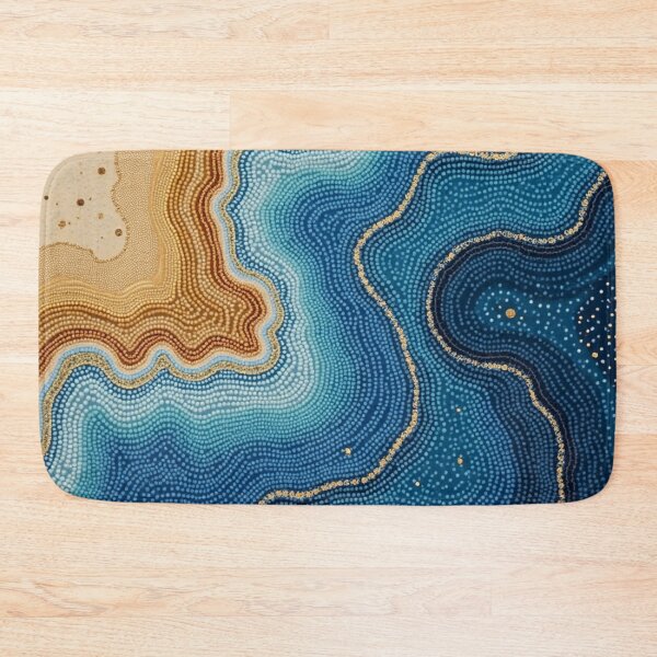 Item preview, Aboriginal Inspired Dot Art - Oceanic Cartography designed and sold by GrinGalore.