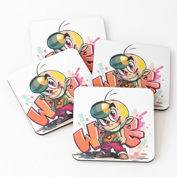 Item preview, Graffiti Kid – Bold Urban Cartoon Street Style designed and sold by Scrambledwords.