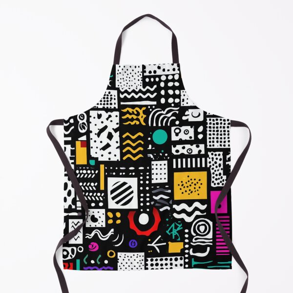 Item preview, Memphis Design Chaos - Retro Pattern Explosion designed and sold by djovan.