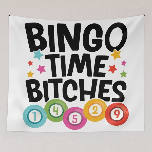 Item preview, Funny Quote Bingo Players, Bingo time bitches, Bingo Lovers designed and sold by GPODdesign.