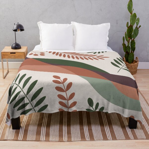 Item preview, Mocha Dreams – Earthy Abstract Leaf Art in Warm Mocha Tones designed and sold by pnidesign.