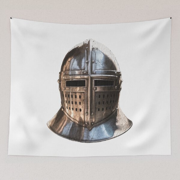 Artikelvorschau, Ritterhelm entworfen und verkauft von Angry Swan Designs.