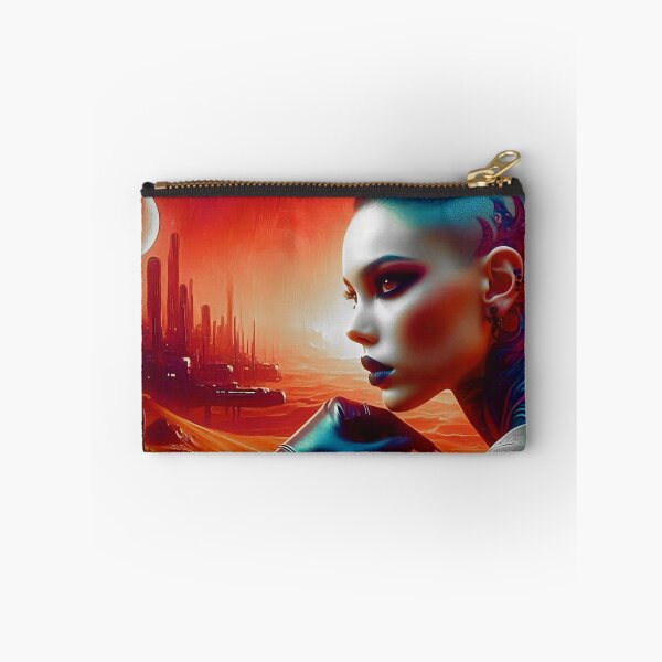 Item preview, "Desert Star Queen - Cosmic Sci-Fi Art" designed and sold by Ghost Archer Illusions.