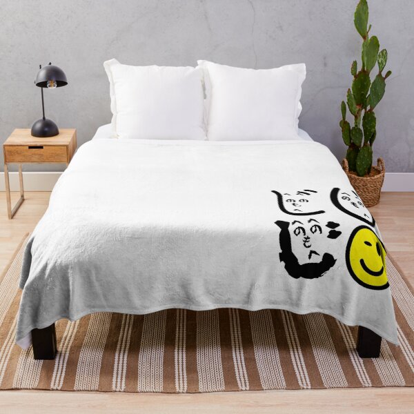 Item preview, Funny Minimalist Heno Heno Moheji Face Design – Japanese Hiragana Art designed and sold by InkSlash-Works.