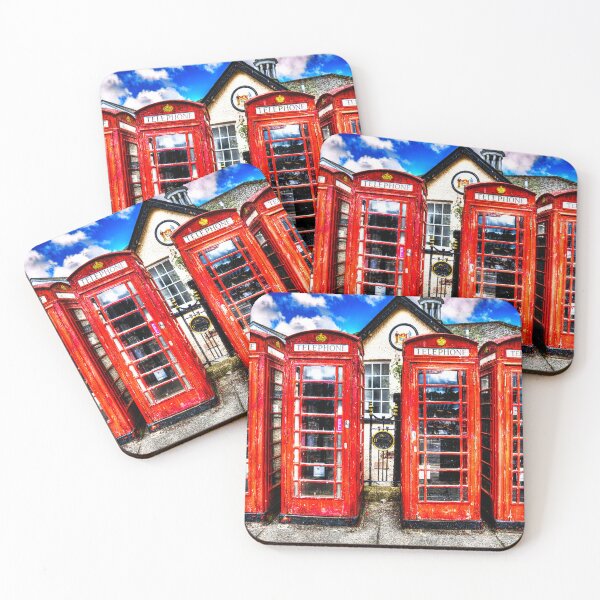 Item preview, Truro Red Telephone Boxes designed and sold by Paul Thompson Photography.